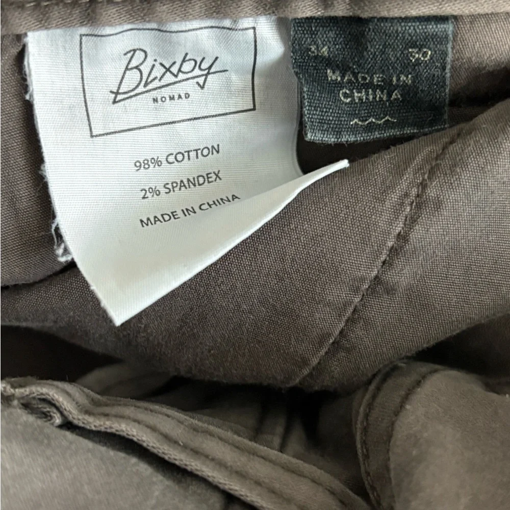 Bixby Nomad Men’s Straight‎ Leg Pants 34X30 - Picture 3 of 3